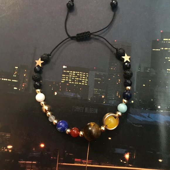 Natural Stone Galaxy Solar Bracelet You’re The Sun - Picture 5 of 5